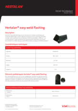 FT - Hertalan easy weld flashing